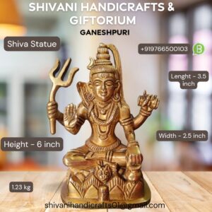 Shiva Mahadev Idol 6"