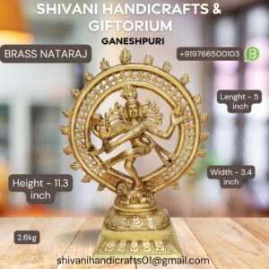 Brass Nataraj 11.3"