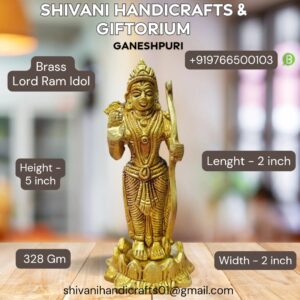 Brass Lord Ram 5"