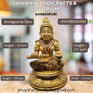 Annapurna Devi Panchdhatu 4"