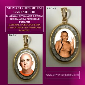 Bhagwan Nityananda & Swami Rudrananda Pure Gold