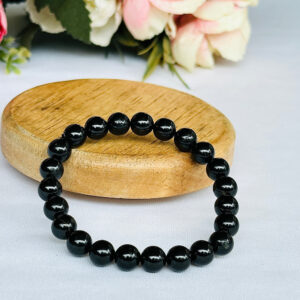 Black Tourmaline Bracelet (8mm) for Men and Women