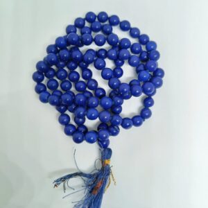Original Blue Hakik Mala For Rahu & 108 Beads