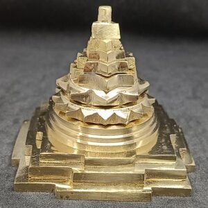 Brass meru shree yantra 3×3 inch