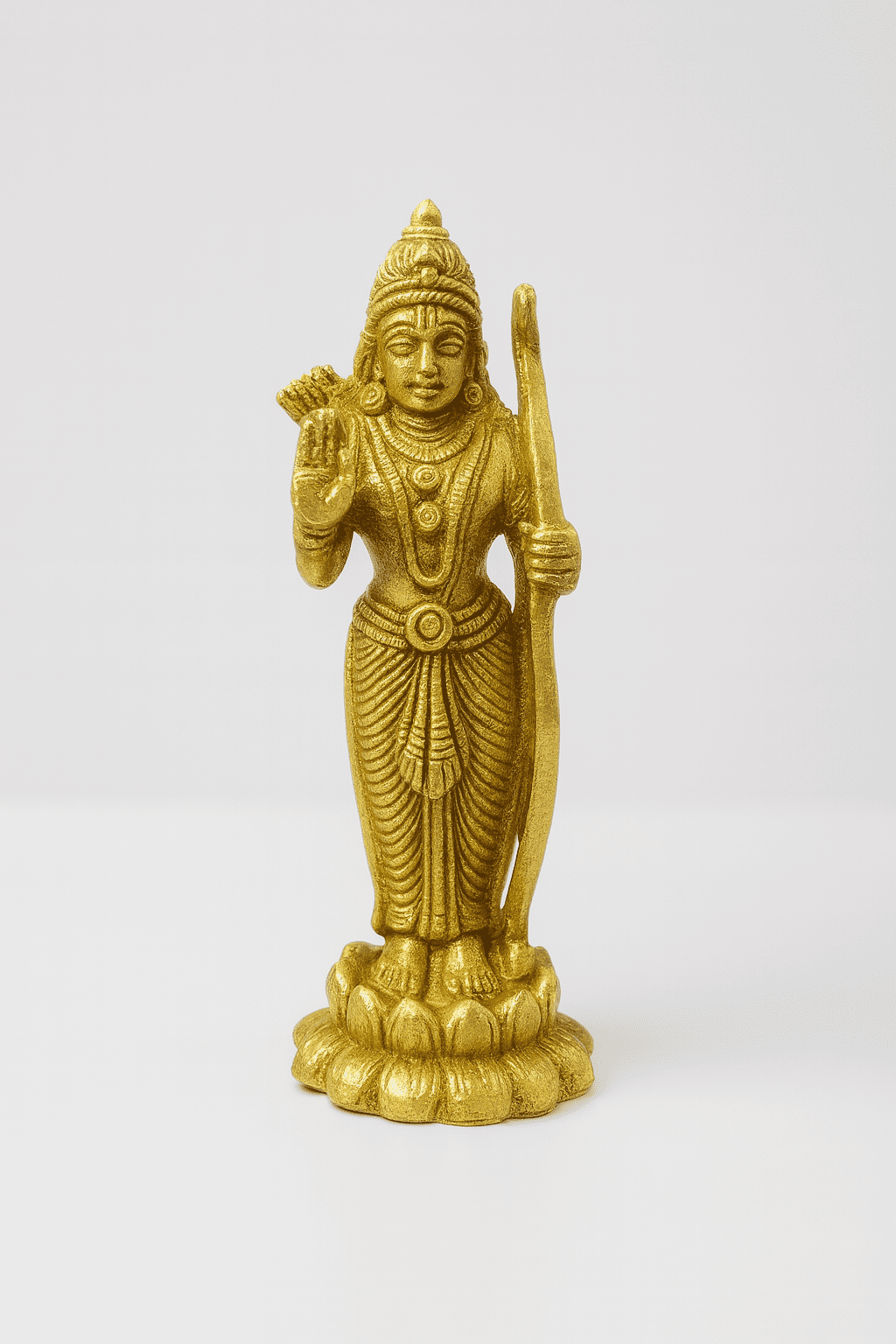 Brass Ram Statue – Handmade Pital Idol | Buy Online 5"