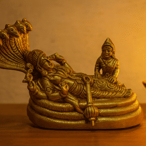 Brass Vishnu Lakshmi Shesh Nag Statue – Handmade Pital Idol | Buy Online