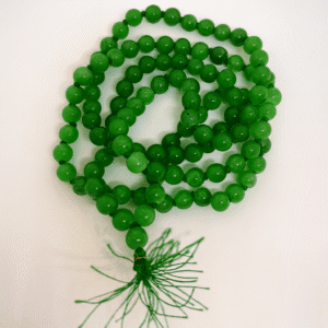 Green Hakik Agate Mala