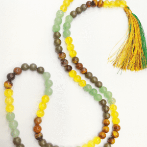 Money Magnet & Good Fortune Stone Mala 108+1