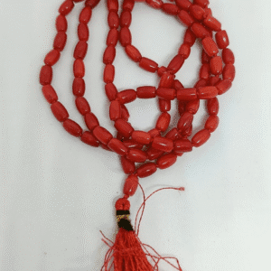 Natural Moonga Mala (Coral)