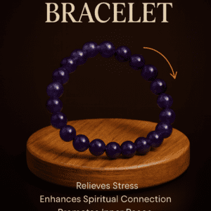 ( Amethyst Bracelet ) Attract Luck, Enhance Intuition, Improve Health & Skin