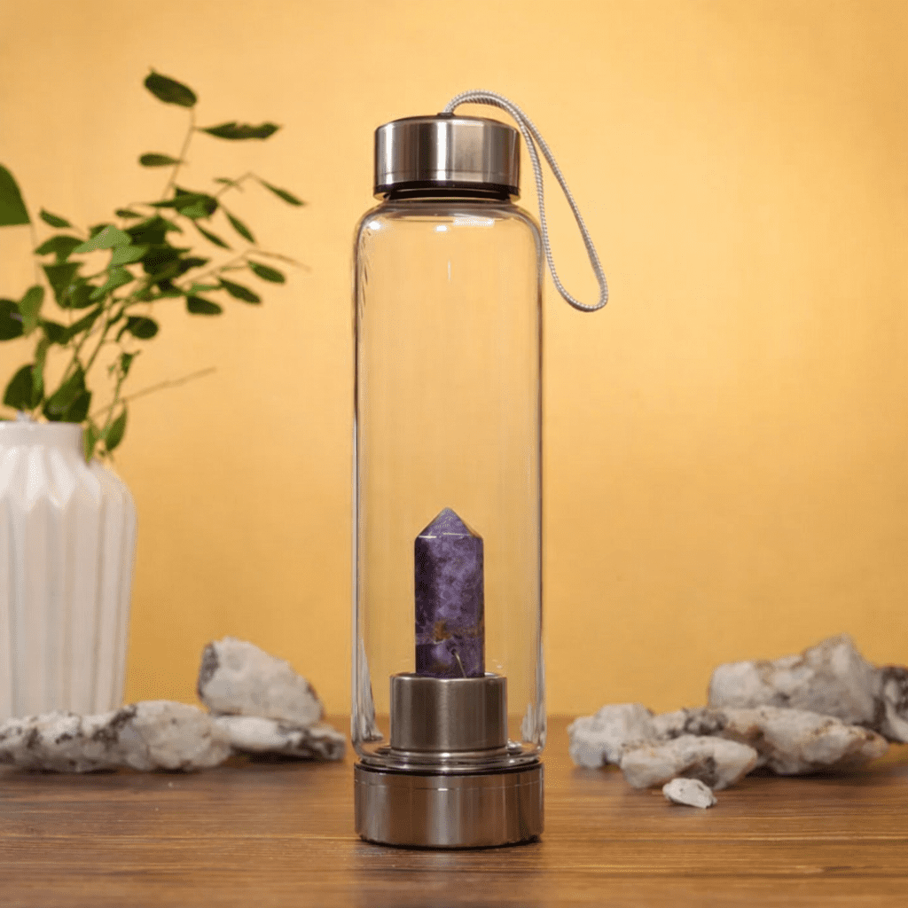 Amethyst Crystal Bottle (Calming & Relaxing) - Image 2