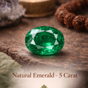 Natural Emerald ( Panna Stone ) – 5 Carat