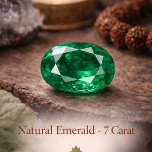 Natural Emerald ( Panna Stone ) – 7 Carat