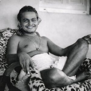 Shaligram Swami B/W High Quality Spiritual Photo Print