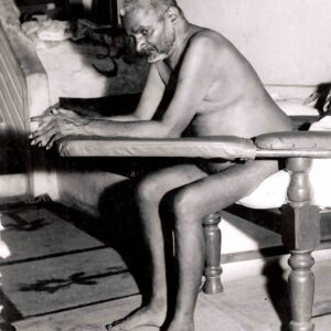 Bhagwan Nityanand B/W High Quality Spiritual Photo Print