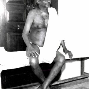 Bhagwan Nityanand B/W High Quality Spiritual Photo Print