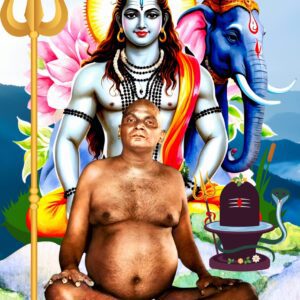 Bhagwan Nityanand High Quality Spiritual Photo Print